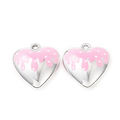 UV Plating Acrylic Pendants AC-CBA655C-18B-02-1