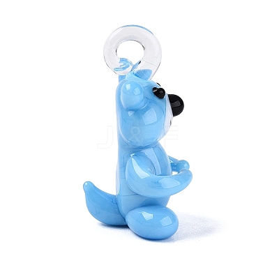 Handmade Lampwork Pendants LAMP-N034-24C-1