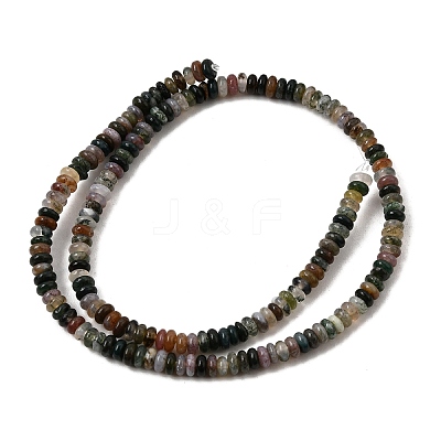 Natural Indian Agate Beads Strands G-N0173-04-2x4mm-1