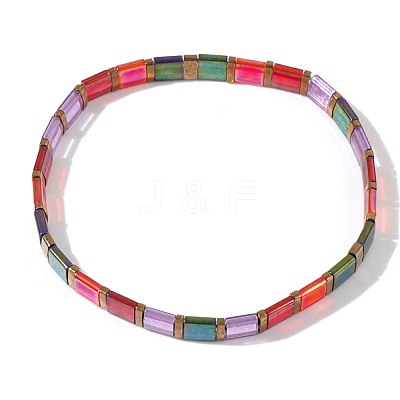 Vintage Ethnic Style Glass Seed Beads Stretch Bracelets for Women EH7956-17-1
