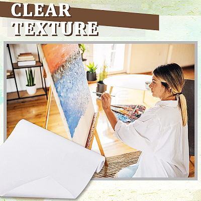 Cotton Canvas Roll for Oil and Acrylic Paint DIY-WH0304-962A-1