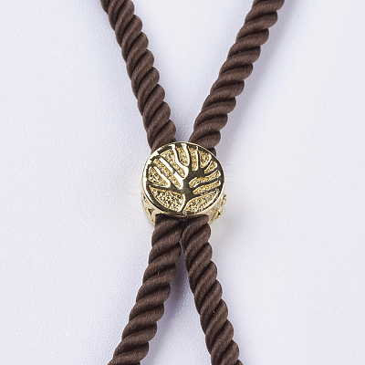 Nylon Twisted Cord Bracelet Making X-MAK-F018-14G-RS-1