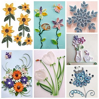 6 Colors Quilling Paper Strips DIY-J001-5mm-A01-1