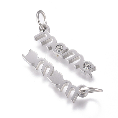 316 Surgical Stainless Steel Pendants X-STAS-L242-05P-1