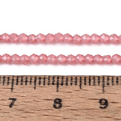Imitation Jade Glass Beads Strands GLAA-T028-2mm-11B-1