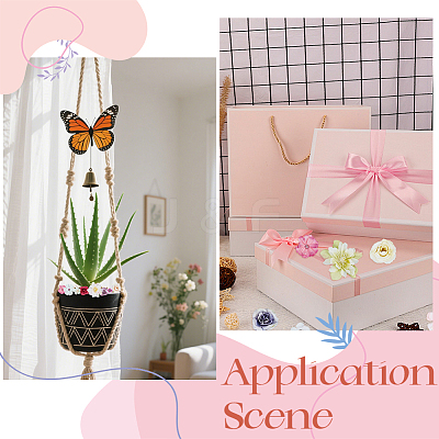 200Pcs 4 Styles Cloth Artificial FLower AJEW-SP0003-69-1