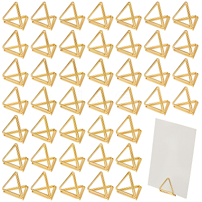 32Pcs Mini Iron Place Card Holders ODIS-SP0001-07-1
