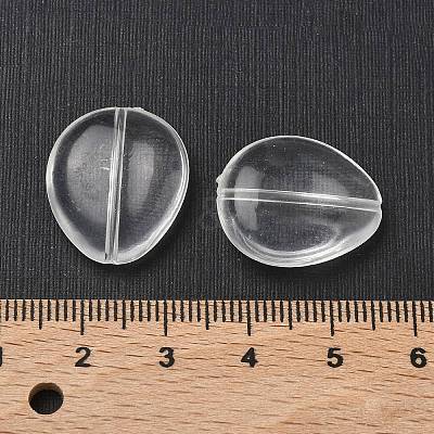 Teardrop Transparent Acrylic Beads TACR-R122-A01-1
