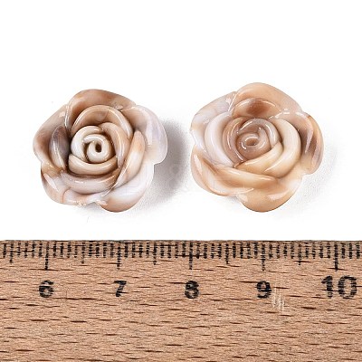 Two Tone Opaque Plastic Beads KY-N025-56-1