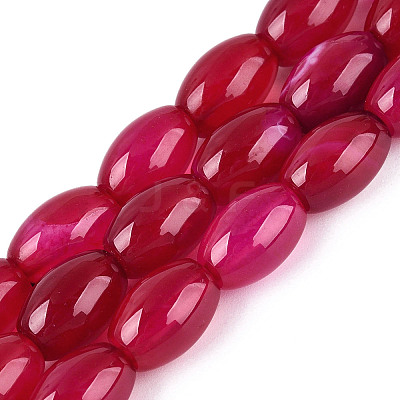 Natural Agate Beads Strands G-N362-18A-06-1