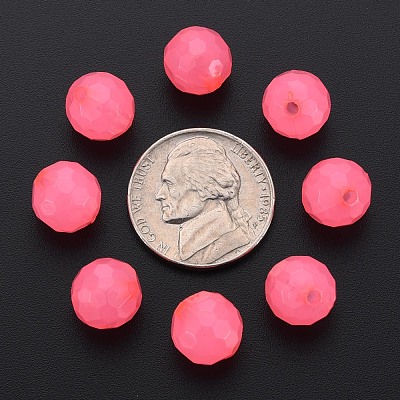 Imitation Jelly Acrylic Beads MACR-S373-97A-E09-1