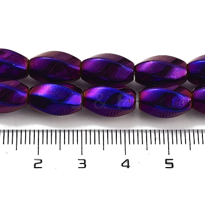 Synthetic Magnetic Hematite Beads Strands G-P545-G01-01-1