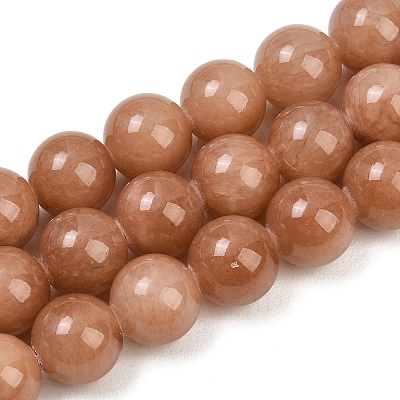 Natural Mashan Jade Graduated Beads Strands GG-CBA2AE1-A08-R-1
