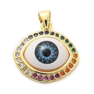 Real 18K Gold Plated Brass Pendants KK-A198-05G-01-1