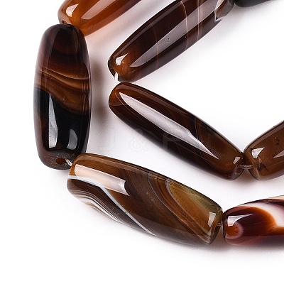 Natural Agate Dyed Beads Strands G-T138-230D-1