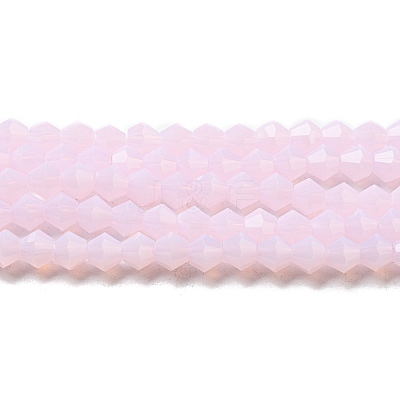 Imitation Jade Glass Beads Strands GLAA-F029-J4mm-02-1