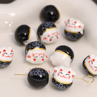 Handmade Porcelain Beads PW-WG11384-04-1