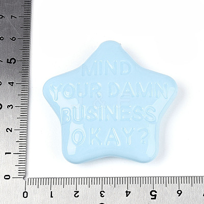 Opaque Acrylic and Glass Pendants SACR-T017-47B-1