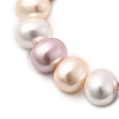 Shell Pearl Beads Strands BSHE-F013-01Q-1