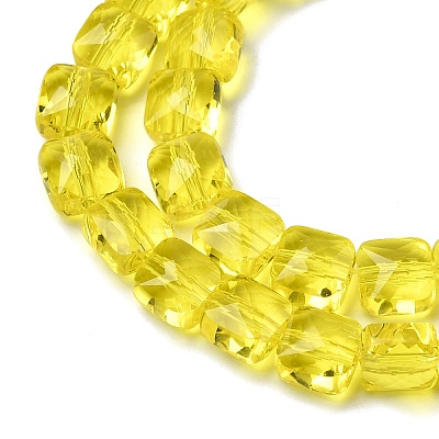 Transparent Glass Beads Strands GLAA-L050-A14-1