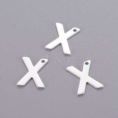 201 Stainless Steel Charms X-STAS-L232-007-1