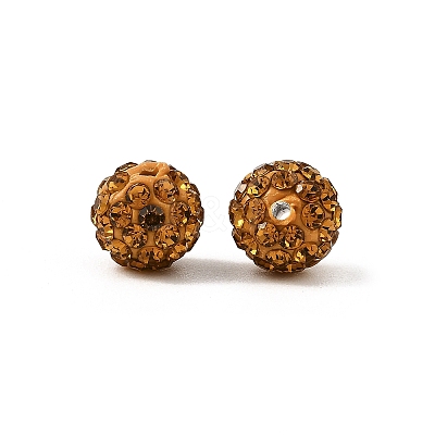 Pave Disco Ball Beads RB-H258-8MM-203-1