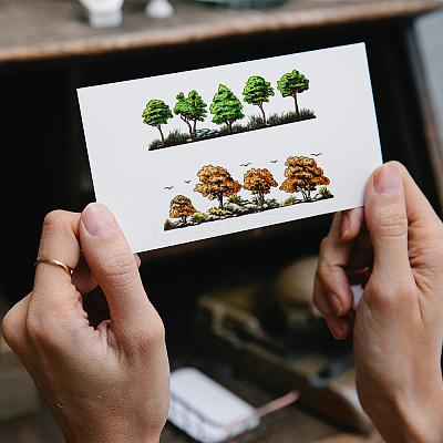 Custom PVC Plastic Clear Stamps DIY-WH0448-0356-1