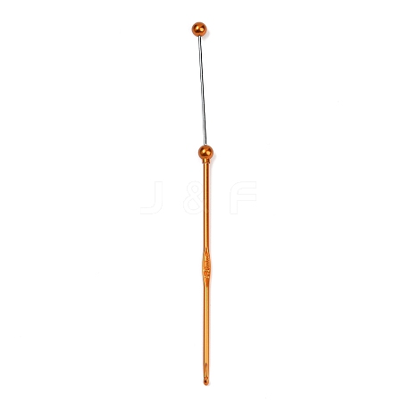 DIY Alloy Beadable Crochet Hooks AJEW-A064-02C-1