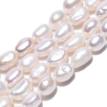 Natural Cultured Freshwater Pearl Beads Strands PEAR-N014-06E-1