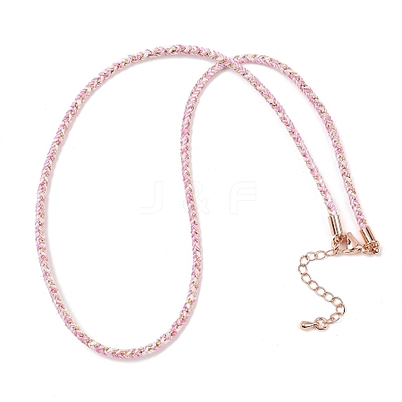 2.5MM Round Nylon Cotton Cord Necklace Making NJEW-C106-01RG-07-1