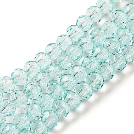 Transparent Baking Paint Glass Beads X1-DGLA-A034-T4mm-D01-1