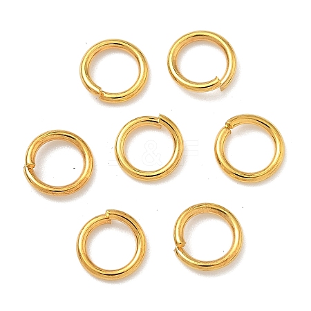 Brass Open Jump Rings JRC7mm-G-NR-1