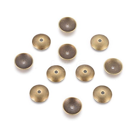 Alloy Beads Caps EA11072Y-AB-1