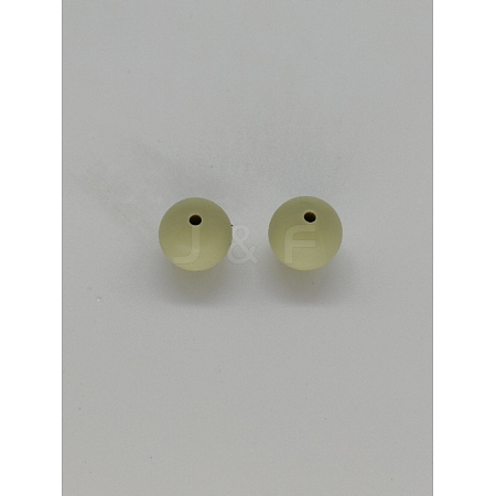 Silicone Beads SIL-WH0012-001R-1