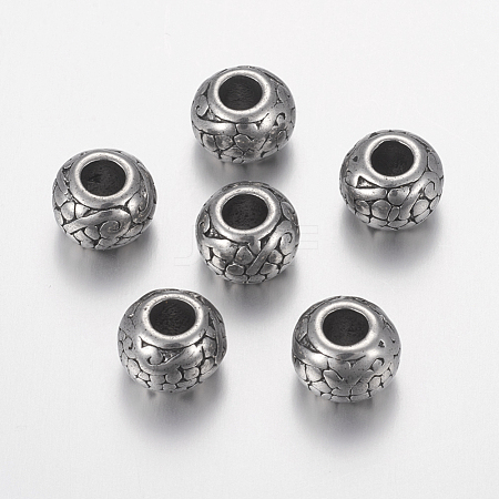 316 Stainless Steel Beads STAS-I083-07AS-1