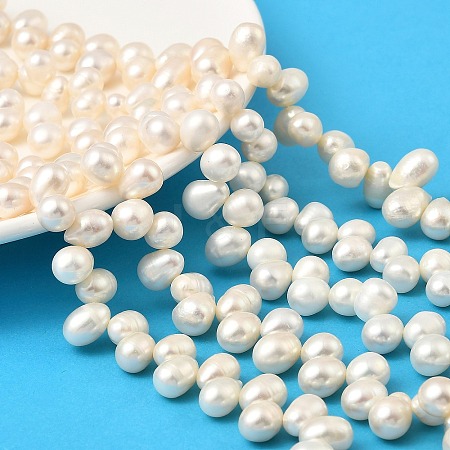 Natural Cultured Freshwater Pearl Beads Strands PEAR-I007-04E-01A-1