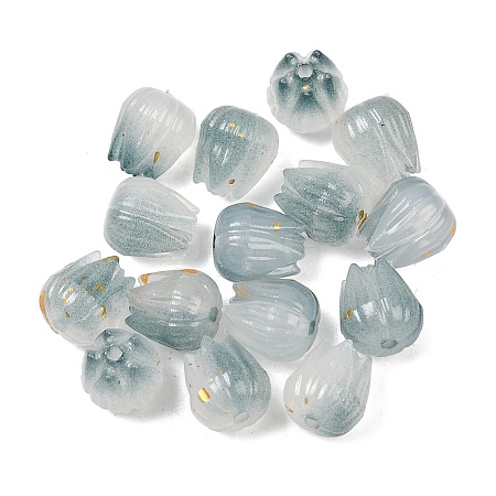 Opaque Acrylic Beads OACR-G054-04G-1