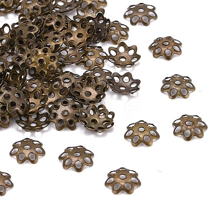 Iron Bead Caps X-IFIN-R197-AB-1