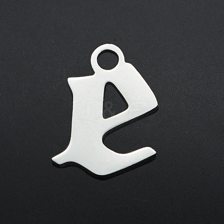 Non-Tarnish 201 Stainless Steel Charms STAS-S105-JA569-E-1