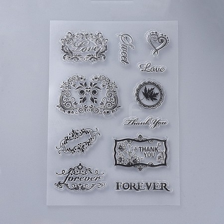 Silicone Stamps DIY-L036-C07-1