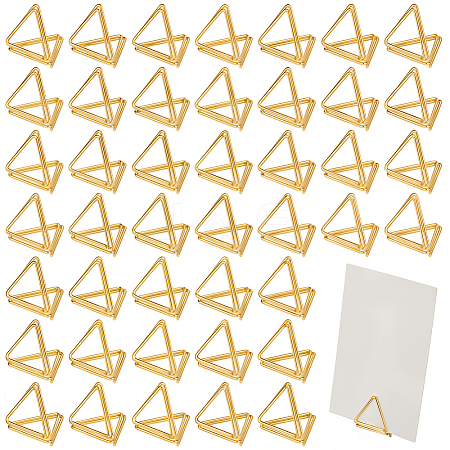 32Pcs Mini Iron Place Card Holders ODIS-SP0001-07-1