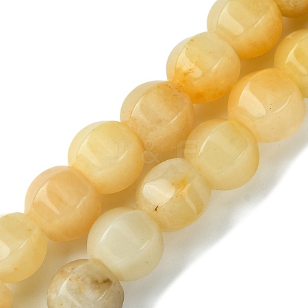 Natural Topaz Jade Beads Strands G-H023-A11-01-1