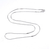 Non-Tarnish 304 Stainless Steel Boston Link Chain Necklaces NJEW-L173-003-P-2