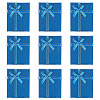 Rectangle Paper Jewelry Set Storage Boxes with Bowknot LS-CON-TAC0014-04E-2