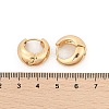 Brass Hoop Earrings for Women EJEW-U041-02G-5