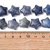 Natural Blue Aventurine(Dyed & Heated) Beads Strands G-K359-E02-5