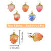 SUNNYCLUE Handmade Dried Flower Pendants KY-SC0001-34-2