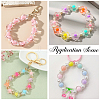 240Pcs 8 Styles Transparent Plastic Beads KY-BM0001-04-6