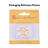 Brass Stud Earring Findings X-KK-S348-118-3