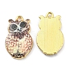 Printed Alloy Pendants ENAM-D051-16G-3